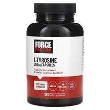 Force Factor, L-Tyrosine 1000 mg, 120 Vegetable Capsules