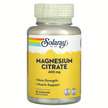 Фото товара Solaray, Цитрат магния 400 мг, Magnesium Citrate 400 mg, 90 ка...