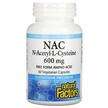 Фото товару Natural Factors, NAC 600 mg, N-ацетил-цистеїн NAC, 60 капсул