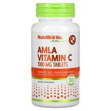 NutriBiotic, Immunity Amla Vitamin C 1000 mg, Вітамін C, 30 та...