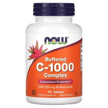 Вітамін C Buffered C-1000 Complex NOW Foods