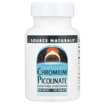 Chromium Picolinate 200 mcg Хром Source Naturals