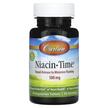 Carlson, Витамин B3 Ніацин, Niacin-Time 500 mg, 50 таблеток