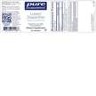 Фото складу Pure Encapsulations, Lutein/Zeaxanthin, Лютеїн, 60 капсул