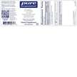 Фото складу Pure Encapsulations, CoQ10 30 mg, Коензим CoQ10, 120 капсул