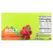 Фото состава Жевательный енергетик, Bolt Organic Energy Chews Raspberry, 12 шт