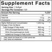 Фото состава Patient One MediNutritionals, Омега 3, Omega-3 800, 120 капсул