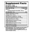 Photo Supplement Facts NutriBiotic, DefensePlus Maximum Strength 250 mg, 45 Vegan Tab...