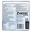 Фото складу Zyrtec, Zyrtec Cetirizine HCL Tablets, Цетиризин 10 mg, 30 таб...