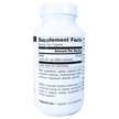 Photo Supplement Facts Source Naturals, DMAE 351 mg, 200 Capsuls