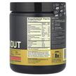 Фото состава Gold Standard Pre-Workout Fruit, Предтренировочный комплекс, 300 