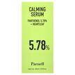 Фото складу Panthenol 5.78 Heartleaf Calming Serum, Підтримка стресу, 30 мл