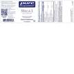 Фото складу Pure Encapsulations, Maca-3, Мака, 60 капсул