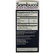 Фото складу Sambucol, Black Elderberry Syrup Original Formula, Сироп з Буз...