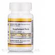 Фото состава Витамин B7 Биотин, d-Biotin 1000 mcg Hypoallergenic, 120 капсул
