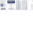 Фото складу Pure Encapsulations, Lithium orotate 5 mg, Літій, 180 капсул