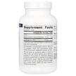 Фото состава Source Naturals, Триметилглицин, TMG 750 mg, 120 таблеток
