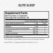 Фото складу Momentous, Elite Sleep, Підтримка сну, 60 капсул