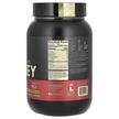 Фото складу Gold Standard 100% Whey Chocolate Peanut Butter, Протеїн Ізолят, 