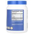 Фото состава Nutricost, МСТ Триглицериды, C8 MCT Oil Powder Unflavored, 454 г