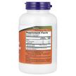 Фото складу NOW, Prebiotic Inulin Fiber, Інулін, 180 капсул