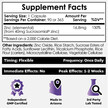 Фото складу MicroZinc Capsules 40 mg Optimized Zinc, Цинк, 90 капсул