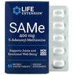 Фото складу Life Extension, SAMe 400 mg, S-аденозил-L-метіонін 400 мг, 60 ...
