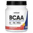 Фото применение Nutricost, БЦАА, Performance BCAA Raspberry Lemonade, 990 г