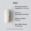 Фото використання Sports Research, NAC 600 mg, N-ацетилцистеїн, 90 капсул