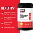 Фото використання Force Factor, BCAA Powder Orange Mango, БЦАА, 201 г