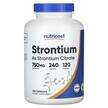 Фото применение Nutricost, Стронций, Strontium 750 mg, 240 капсул