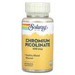 Фото применение Solaray, Хром, Chromium Picolinate 500 mcg, 60 таблеток