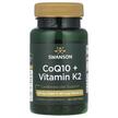 Фото використання Swanson, CoQ10 + Vitamin K2, Коензим Q-10 + K2, 60 капсул