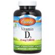 Фото використання Carlson, Vitamin D3 25 mcg 1000 IU, Вітамін D3, 360 капсул