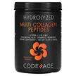 Фото применение CodeAge, Коллаген, Hydrolyzed Multi Collagen Peptides Powder U...