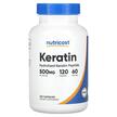 Фото применение Nutricost, Кератин, Keratin 500 mg, 120 капсул