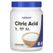 Фото використання Nutricost, Citric Acid Unflavored, Лимонна кислота, 907 г