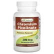 Фото використання Best Naturals, Chromium Picolinate 200 mcg, Хром, 240 таблеток