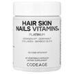 Фото применение CodeAge, Витамины, Hair Skin Nails Vitamins Platinum, 60 капсул