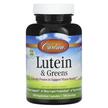 Фото применение Carlson, Лютеин, Lutein & Greens, 180 капсул