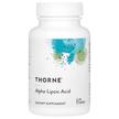 Фото применение Thorne, Альфа-липоевая кислота, Alpha-Lipoic Acid 60, 60 капсул