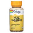 Фото використання Solaray, Plant Source Food Carotene, Вітамін А Ретінол, 50 капсул
