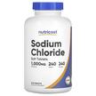 Фото применение Nutricost, Натрий, Sodium Chloride 1000 mg, 240 таблеток