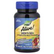 Фото применение Витамины для мужчин 50+, Alive! Men's 50+ Complete, 50 табле