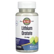 Фото применение KAL, Литий, Lithium Orotate 5 mg Lemon Lime, 90 таблеток