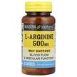 Фото применение Mason, L-Аргинин, L-Arginine 500 mg, 60 капсул