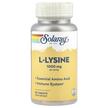 Фото використання Solaray, L-Lysine 1000 mg, L-Лізин 1000 мг, 90 таблеток