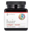 Фото применение Коллаген c Кератинами, Hair Collagen + Keratin, 120 таблеток