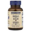 Фото применение Омега 3, Wild Alaskan Fish Oil Vitamin K2, 60 Fish Oil Softgels