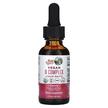 Фото применение B-комплекс, Vegan B Complex Liquid Drops Cherry, 30 мл